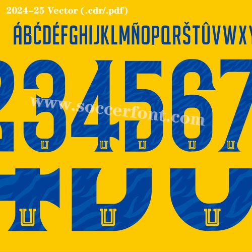 Tigres UANL font