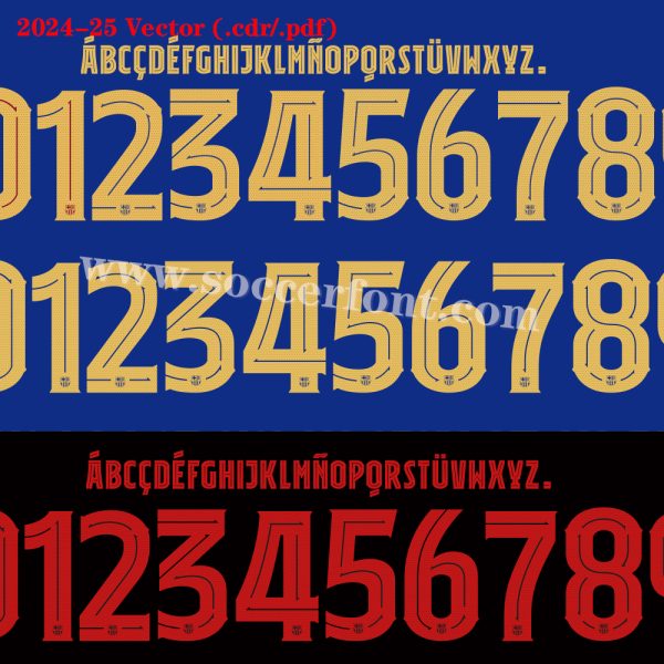 Barcelona UCL Font