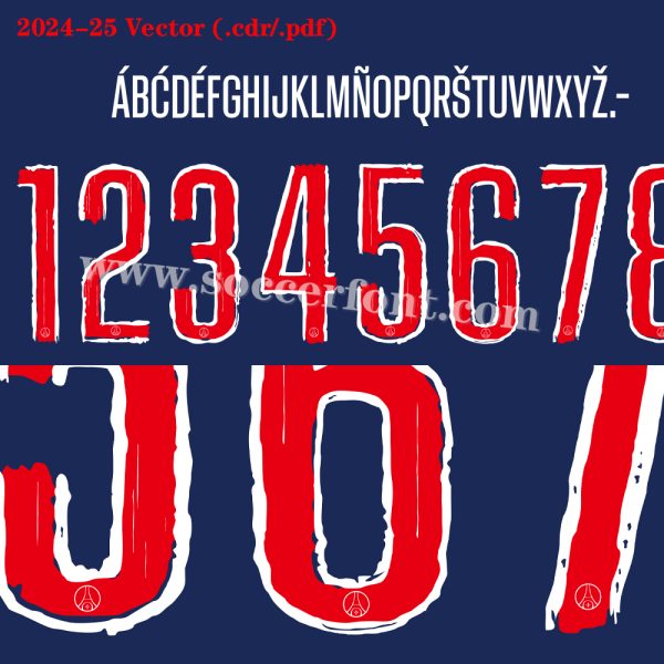 PSG UCL font